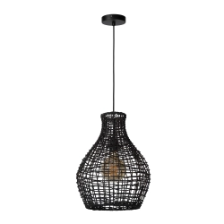 Lampa wisząca ALBAN Ø 35 cm 1xE27 czarny 03438/35/30 Lucide - zdjęcie dodatkowe 1